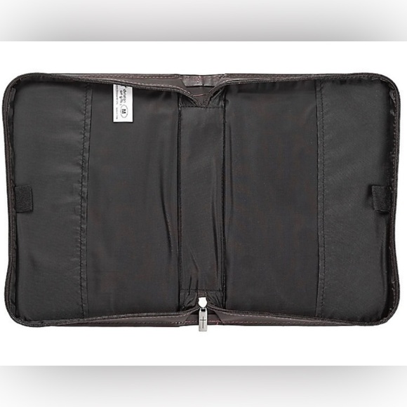 Christian Art Gift NWT Pink/Brown Bible Cover Faux Leather 1 Corinthians 13 Love - Picture 4 of 13